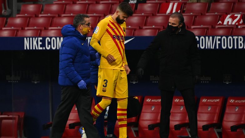 Gerard Pique Injury Update: Barcelona Defender Could Face Lengthy Spell on Sidelines After Horrific Collision With Atletico Madrid's Angel Correa