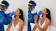 Katrina Kaif Takes A COVID-19 Swab Test, Shares Video On Her Social Media