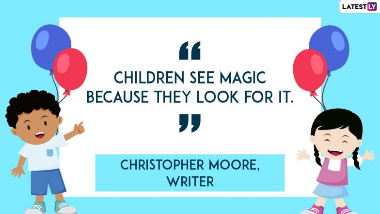 Universal Children’s Day 2020 Quotes: Powerful Sayings and HD Images to Share on World Children’s Day as a Reminder of How Precious Kids Are