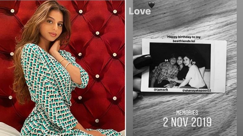 Suhana Khan Wishes Her Best Friends Shah Rukh Khan and Shanaya Kapoor on Their Birthday