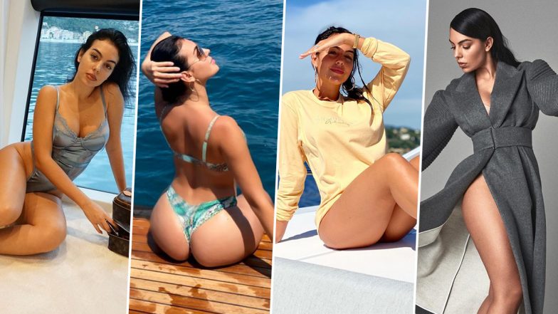 Georgina Rodriguez HOT Pics: Cristiano Ronaldo&rsquo;s Girlfriend In Sexy Bikinis &amp; Sheer Low-Cut Dresses, Times When the Bombshell Stole Our Breath Away (View Pics)
