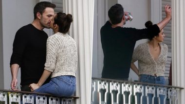 Ben Affleck and Girlfriend Ana De Armas Indulge in PDA on Deep Water Sets at New Orleans (See Pics)