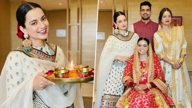 Kangana Ranaut Welcomes 'Lakshmi' Home This Diwali and It's None Other than Her Newly Wed Sister-in-law Ritu (See Pics)