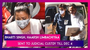 Bharti Singh, TV Actor & Comedian & Her Husband Haarsh Limbachiyaa Arrested In Drugs Case, Sent To 14 Days Judicial Custody Till December 4