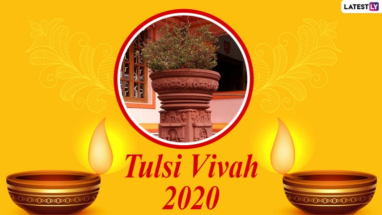 Tulsi Vivah 2020 Images & Dev Uthani Gyaras Wishes For Free Download Online: Celebrate Hindu Festival With WhatsApp Messages and Greetings