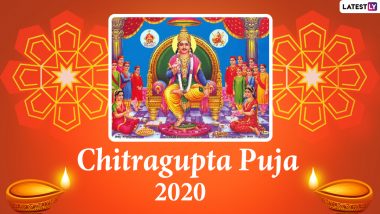 Chitragupta Puja 2020 Date, Subh Muhurat and Significance: When is Chitragupta Puja? Know About Yama Dwitiya Tithi, Puja Vidhi, Rituals and Bhai Dooj Celebrations