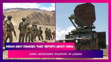 Indian Army Dismisses As ‘Fake’ Reports About China Using ‘Microwave Weapons’ In Ladakh; What Are They?