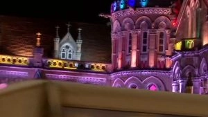 Chhatrapati Shivaji Maharaj Terminus on Diwali (Photo Credits: ANI)