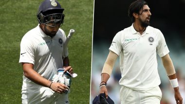 AUS vs IND 2020-21: Rohit Sharma, Ishant Sharma Ruled Out of First Two Tests vs Australia, Say Reports