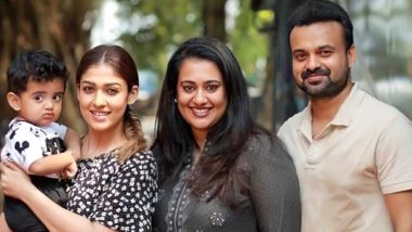 Nayanthara’s Picture with Co-Star Kunchacko Boban and Family from the Sets of Nizhal Is Too Cute to Miss!