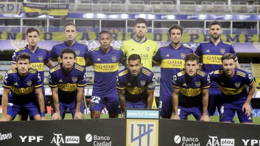 Boca Juniors Pay Touching Tribute to Diego Maradona With Late Footballer’s Daughter Present in the Stands (Watch Video)