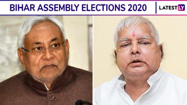 Live Streaming of Bihar Exit Poll Results by India Today-Axis My India and Aaj Tak: Watch the Post-Poll Prediction for Bihar Assembly Elections 2020