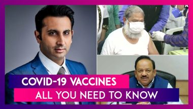 Anil Vij, Haryana Minister Gets Trial Dose Of COVID-19 Vaccine Covaxin; Union Health Minister On India's Vaccine Distribution Plan; Oxford Vaccine Likely By April 2021, Rs 1,000 For 2 Doses: Adar Poonawalla