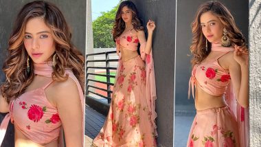 Aamna Sharif Is Desi Chic in a Rosy Pink Handpainted Lehenga Worth Rs 32,000!