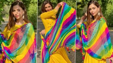 Aamna Sharif Is Having a Good Day and Beaming Like Sunshine and Rainbows!