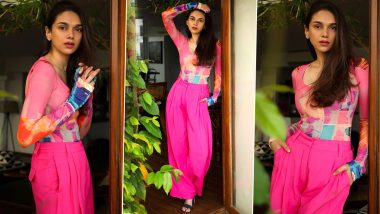 Aditi Rai Hydari Has That Keep Calm OMG That’s Hot Pink Mood On!