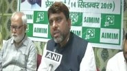 Bihar AIMIM MLA Akhtarul Iman Takes Oath in Urdu, But Insists Word 'Hindustan' Be Replaced with 'Bharat'