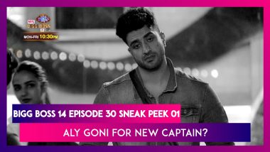 Bigg Boss 14 Episode 30 Sneak Peek 01 | Nov 12 2020: Aly Goni For New Captain?