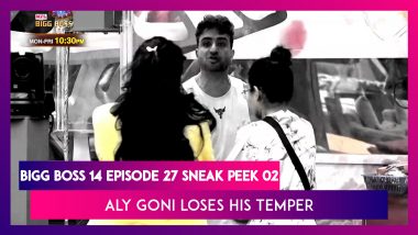 Bigg Boss 14 Episode 27 Sneak Peek 02 | Nov 9 2020: Aly Goni Loses His Temper