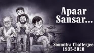Amul Pays Tribute to Bengali Actor Soumitra Chatterjee With a Topical Ad on His Notable Characters
