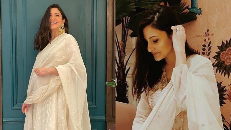 Diwali 2020: Preggers Anushka Sharma’s Ethnic Anarkali by Anita Dongre Comes at a Whopping Price of Rs 27000!