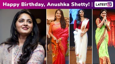 Anushka Shetty Birthday Special: Ethnic Elegance, Ethereal Charm, Resplendent Beauty Is Why We Love Her Quaint Style!