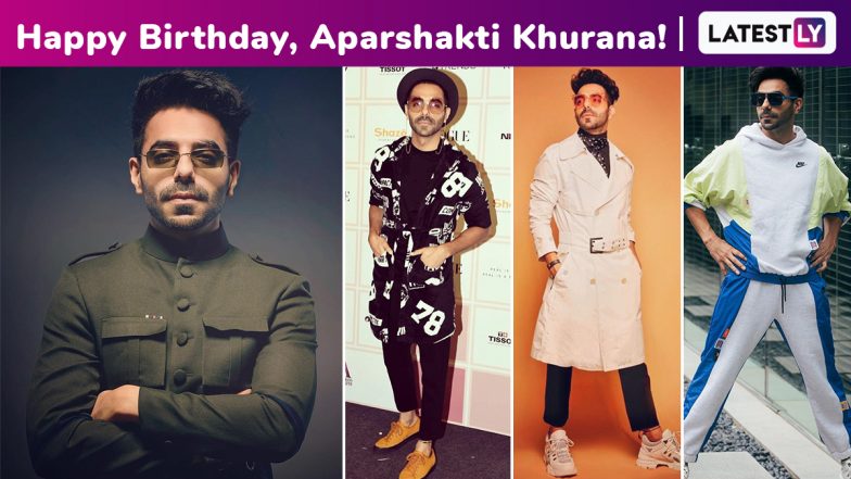 Aparshakti Khurana Birthday Special: An Eclectic, Eccentric, Extraordinaire Fashion Arsenal Is Just Another Facet of His Fine, Fabulous Persona!