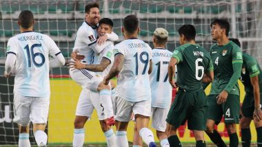 Argentina vs Paraguay Live Streaming Online 2022 FIFA World Cup Qualifiers CONMEBOL: Get TV Channels to Watch in India and Free Telecast Time in IST