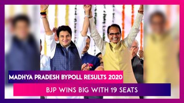 Madhya Pradesh Bypoll Results 2020: BJP Gets Majority By Winning 19 Seats As Jyotiraditya Scindia Scores, Congress Manages Only 9