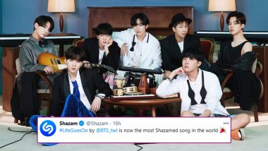 BTS' 'Life Goes On' Lead Song From Latest Album BE Becomes Most Shazamed Song in The World! K-Pop Fan Army Cannot Stop Praising This Jungkook-Directed Track