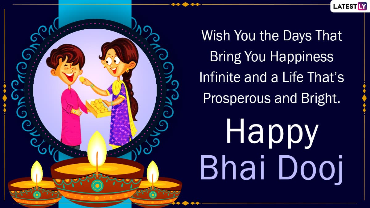 Happy Bhai Dooj 2020 Wishes, Quotes & HD Images: Send WhatsApp Stickers ...