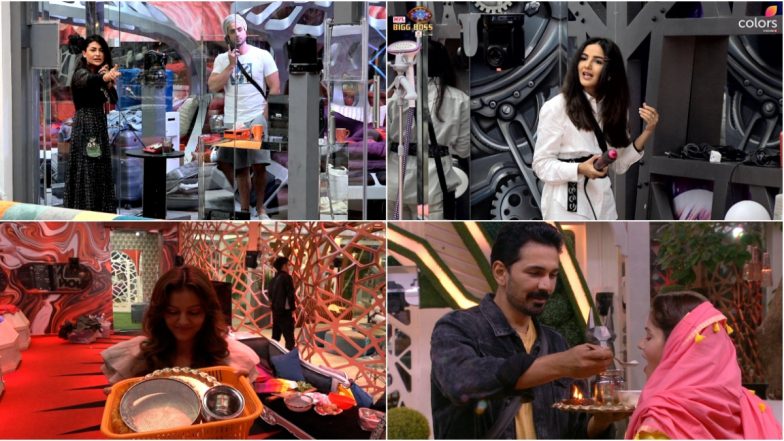 Bigg Boss 14 November 5 Episode: Jasmin Bhasin Becomes the New Captain; Rubina Dilaik Keeps Karwa Chauth Fast for Abhinav Shukla – 5 Highlights From BB14