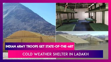 Indian Army Troops Get State-Of-The-Art Cold Weather Shelter In Ladakh To Survive At Minus 40 Degrees