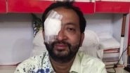 Bihar Assembly Elections 2020: Chemical Ink Attack on Plurals Party Candidate A Rameshwar Singh, His Right Eye Left Damaged