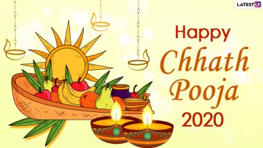 Happy Chhath Puja 2020 Greetings for Kharna: Send Happy Chhath HD Images, Wishes, GIFs, Quotes, WhatsApp Stickers & Shubhkamnaye Messages to Your Dear Ones