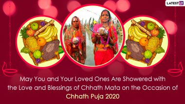 Chhath Puja 2020 Wishes & Images for Sandhya Arghya Time: WhatsApp Messages, Status, Chhathi Maiya HD Photos, Ho Dinanath Facebook Greetings to Send to Family and Friends