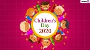 Children's Day 2020 Date And Significance: Know the History And Celebrations of Bal Diwas Marking Jawaharlal Nehru's Birthday