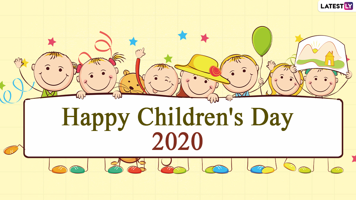Children's Day 2020 Images & HD Wallpapers for Free Download Online: Wish  Happy Bal Diwas With WhatsApp Stickers and Best GIF Greetings on Jawaharlal  Nehru's Birthday | 🙏🏻 LatestLY