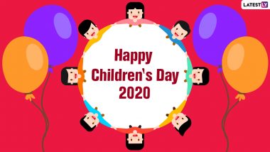 Children's Day 2020 Wishes And HD Images: WhatsApp Stickers, Facebook Greetings, Instagram Stories, Wallpapers, Messages & GIFs to Share on Bal Diwas