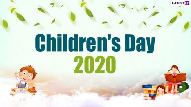 Children’s Day 2020 Virtual Celebration Ideas: From Dressing as Chacha Nehru in Fancy Dress Competition to Art & Craft Activities, 5 Ways to Engage Kids Online on Bal Diwas