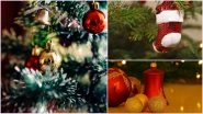 Christmas 2020 Decoration Ideas With DIY Videos: From Paper Stars, Shiny Christmas Bells to Colourful Stockings, Here Are Simple Ways to Make Your Xmas Tree Ornaments For This Festive Season