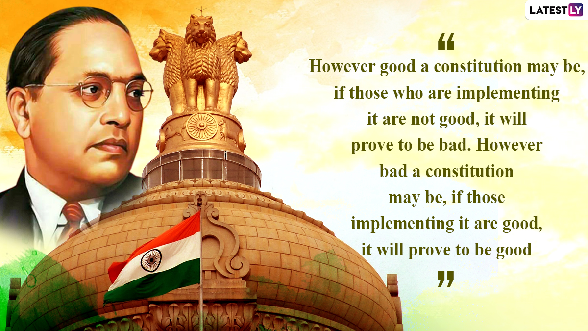 Constitution Day 2020: Quotes by BR Ambedkar and PM Narendra Modi ...