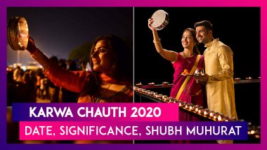 Karwa Chauth 2020 Date, Significance, Shubh Muhurat & Rituals About The Fast Women Keep For Their Husband’s Long Life