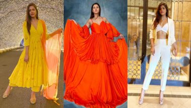 Dalljiet Kaur Birthday Special: From Ethnic to Glam, This Bigg Boss 13 Star's Fashion Game Is Always On-Point (View Pics)