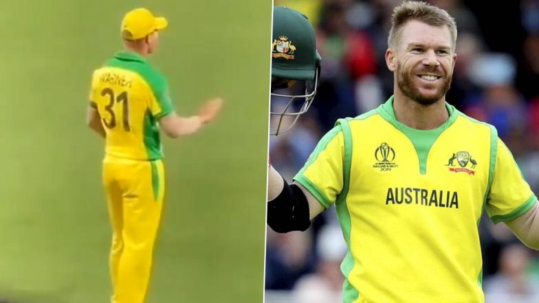 David Warner Impresses Fans With His Dance Moves During India vs Australia 1st ODI Match (Watch Video)