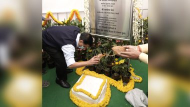 Delhi CM Arvind Kejriwal Lays the Foundation Stone of Rohtak Road Redevelopment Project