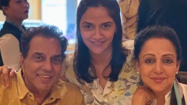 Dharmendra and Hema Malini Become Grandparents Again As Their Daughter Ahana Welcomes Twin Girls (View Post)