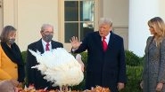 Donald Trump Pardons 'Corn' as National Thanksgiving Turkey 2020; Know About The Annual Tradition of White House Turkey Pardon (Watch Video)