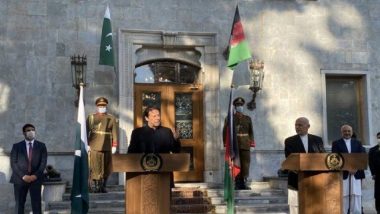 Pakistan PM Imran Khan During His First Kabul Visit Vows to Do Everything to Reduce Violence in Afghanistan