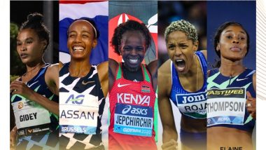 World Athletics Announces 5 Finalists for Female World Athlete of the Year 2020